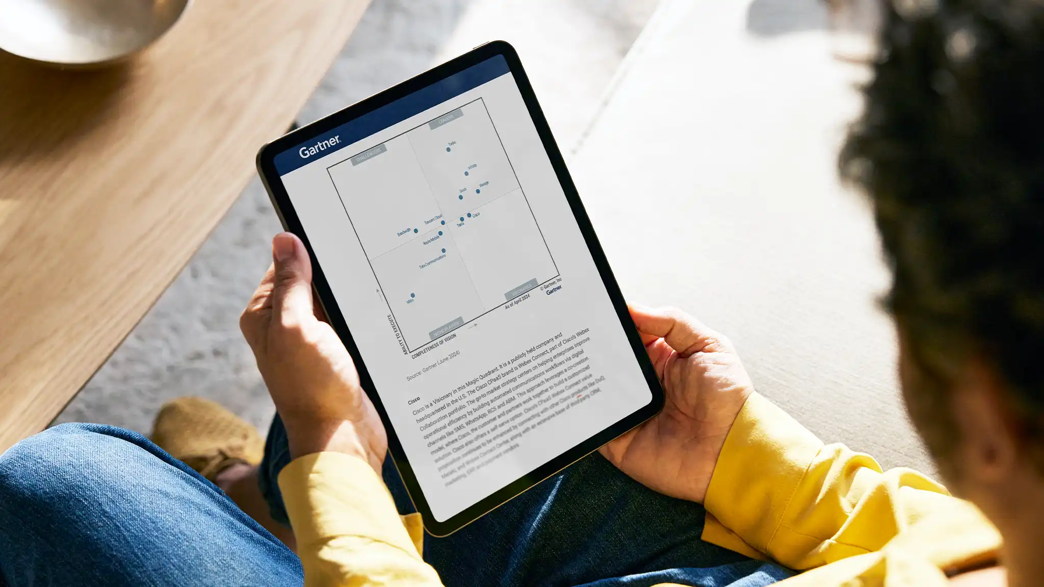 Cisco named once again in 2024 Gartner® Magic Quadrant™ for CPaaS